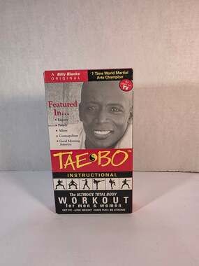 Tae Bo Basic Instructional Workout VHS Billy Blanks